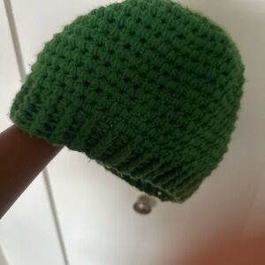 Green Crochet Beanie 💚